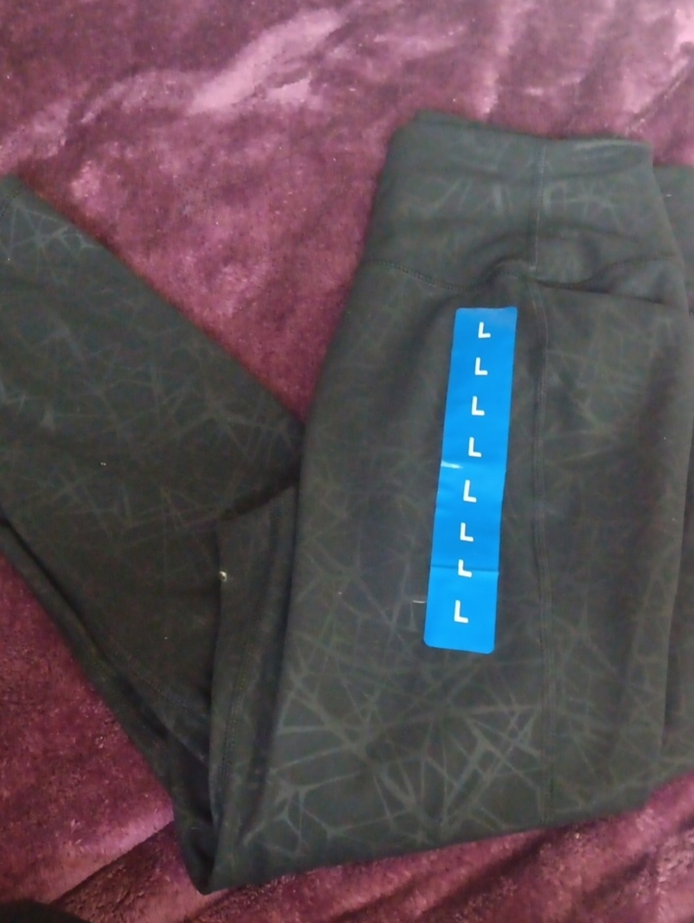 Spyder High Waist Black Athletic Leggings